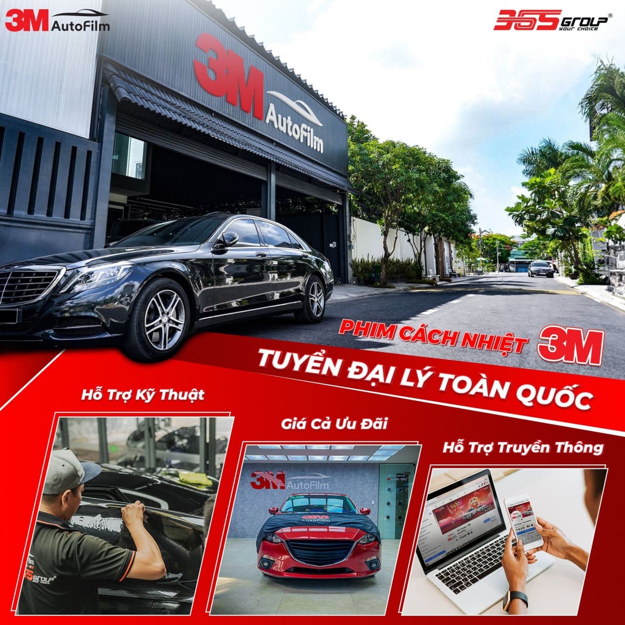 chính sách mở đại lý 3m việt nam